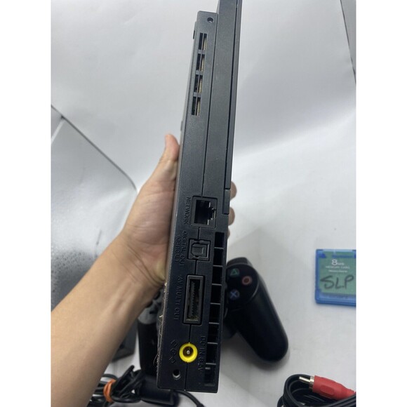 PlayStation 2 PS2 Slim Console w/ smackdown bundle - Picture 5 of 8